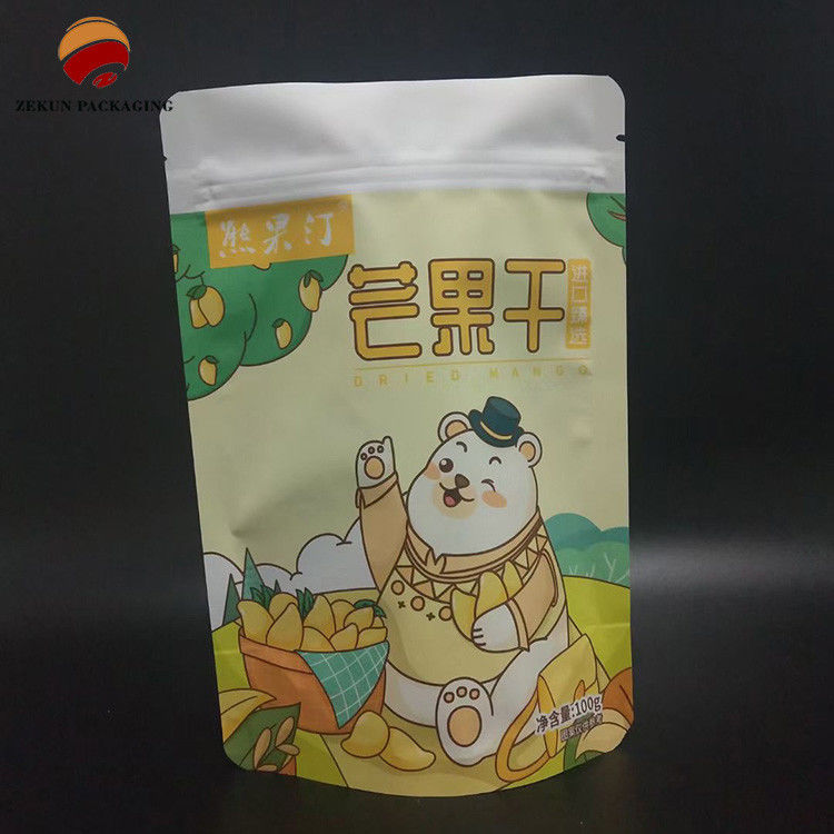 カスタマイズ可能なジップロック スタンドアップポック 鮮やかな色 耐湿性