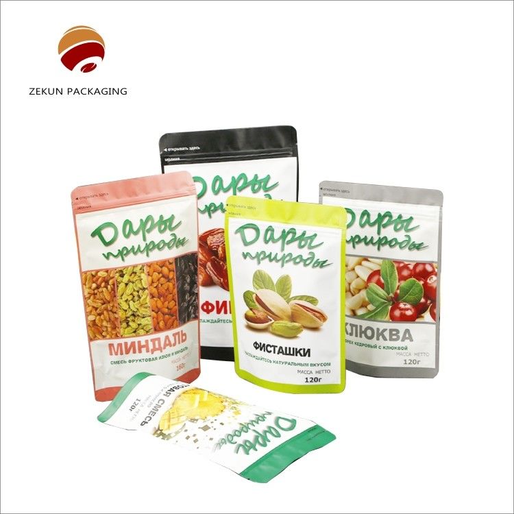 10 色 カスタム プラスチック 食品 バッグ 様式 や 密封 方法 が 異なります
