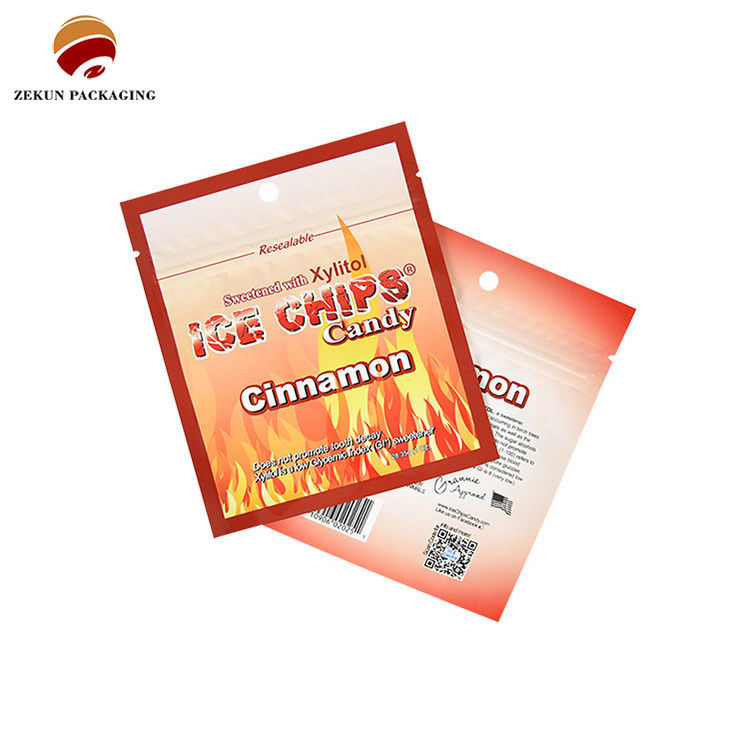 ISO/SGS マット 輝く仕上げ Ziplock 食品包装袋 Cmyk カラーパレット